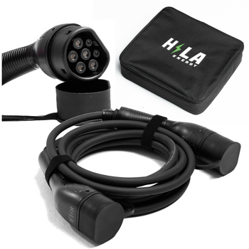 Kabel do ładowania HILA HCC 11kW TYPE 2 - TYPE 2 + ETUI
