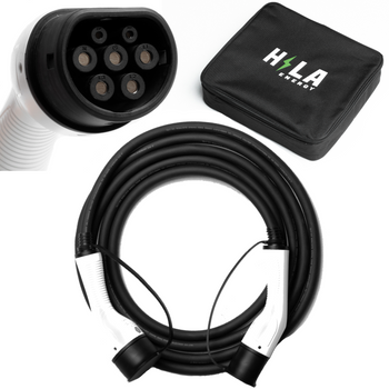 Kabel do ładowania HILA HCC 11kW TYPE 2 - TYPE 2 + ETUI